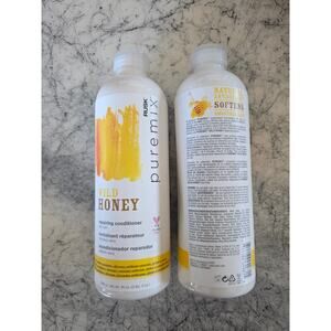 TWO NEW RUSK puremix wild honey repairing conditioners